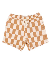 Load image into Gallery viewer, fox &amp; finch Phoenix Checkerboard Shorts 3-5Y