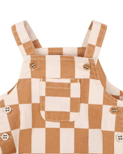 Load image into Gallery viewer, fox &amp; finch Phoenix Checkerboard Overalls