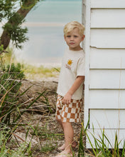 Load image into Gallery viewer, fox &amp; finch Phoenix Checkerboard Shorts 3-5Y