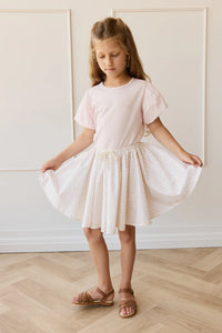 JAMIE KAY Pima Cotton Myla Top | Soft Misty Rose