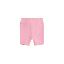 Load image into Gallery viewer, HUXBABY Pink Rib Bike Shortie