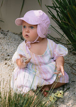 Load image into Gallery viewer, Acorn Soft Jersey Flap Cap | Pink Sprinkle