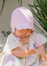 Load image into Gallery viewer, Acorn Soft Jersey Flap Cap | Pink Sprinkle