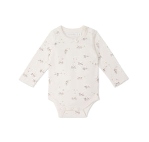 JAMIE KAY Organic Cotton Long Sleeve Bodysuit & Everyday Legging Set | Playful Kittens