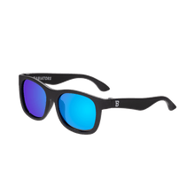 Load image into Gallery viewer, Polarised Navigators | Jet Black/Cobalt Lenses - www.bebebits.com.au