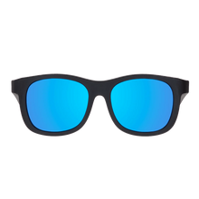 Load image into Gallery viewer, Polarised Navigators | Jet Black/Cobalt Lenses - www.bebebits.com.au