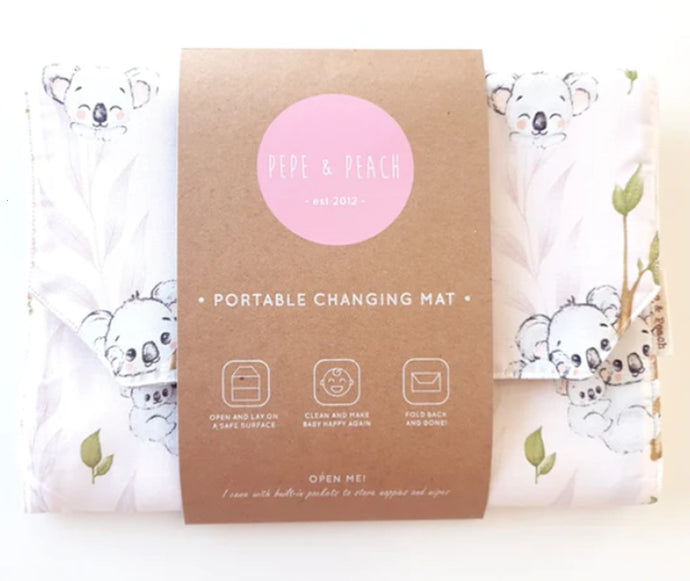 Pepe & Peach Portable Change Mat - Assorted