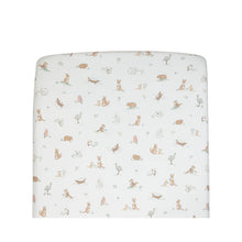 Load image into Gallery viewer, Organic Portacot Fitted Sheet | Australiana