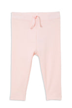 Load image into Gallery viewer, Milky Powder Pink Rib Bubbysuit + Pant Set