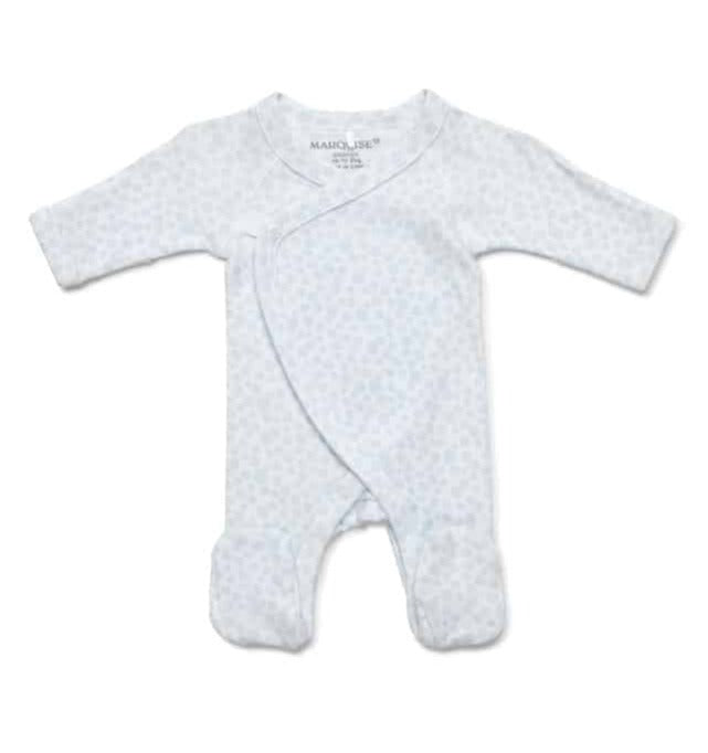 Marquise Premmie Wrap Footed Growsuit - assorted