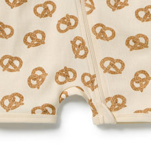 Load image into Gallery viewer, wilson + frenchy Organic Rib Boyleg Zipsuit | Pretzel Hugs