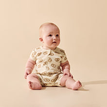 Load image into Gallery viewer, wilson + frenchy Organic Rib Boyleg Zipsuit | Pretzel Hugs