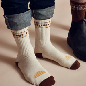 Rad Pop Organic Cotton Crew Socks - 2 Pack