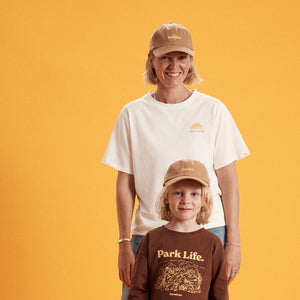 Rad Aunty Washed Baseball Cap | Desert Sand