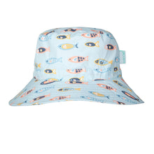 Load image into Gallery viewer, Acorn Wide Brim Bucket Hat | Rainbow Fish