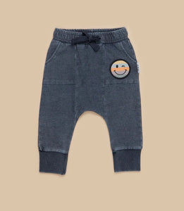 Huxbaby Rainbow Smiley Pocket Drop Crotch Pant