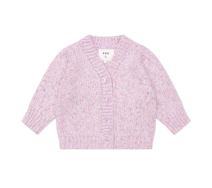 HUXBABY Rainbow Sprinkles Boxy Cardi