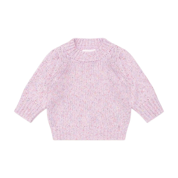 HUXBABY Rainbow Sprinkles Puff Jumper