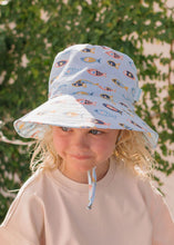 Load image into Gallery viewer, Acorn Wide Brim Bucket Hat | Rainbow Fish