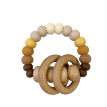 Load image into Gallery viewer, Nature Bubz PERSONALISED RAINBOW Rattle Teether - www.bebebits.com.au
