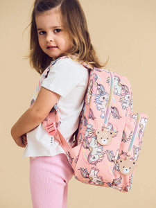 HUXBABY Rainbow Unicorn Backpack