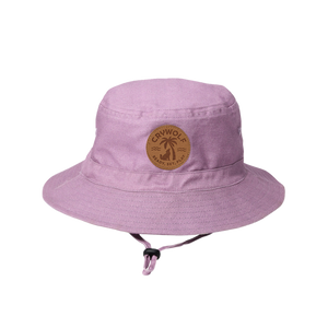 CRYWOLF Reversible Bucket Hat - Lilac Palms