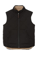 Load image into Gallery viewer, Milky Reversible Sherpa Puffer Jacket