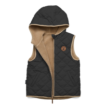 Load image into Gallery viewer, CRYWOLF Reversible Yeti Vest - Black/Camel