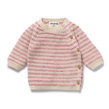 Load image into Gallery viewer, wilson + frenchy Organic Knitted 3PC Set | Rhubarb &amp; Cream