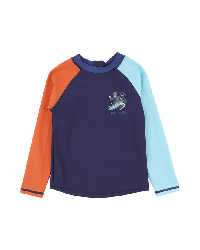 Minihaha Swim Riley LS Rash Top