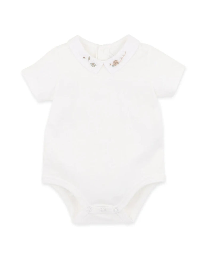 Bébé Roman Emb. Collared Bodysuit