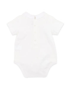 Bébé Roman Emb. Collared Bodysuit