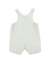 Load image into Gallery viewer, Bébé Roman Green Stripe Overalls