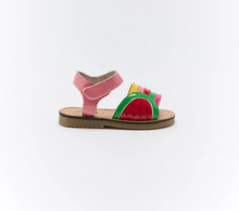 Load image into Gallery viewer, Walnut Rosa Sandal | Watermelon