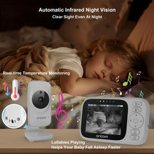 Load image into Gallery viewer, Oricom SC340 3.2" Video Baby Monitor - www.bebebits.com.au