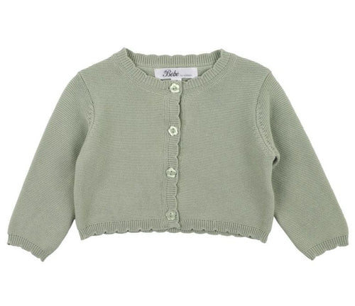 Bébé Scalloped Edge Cardigan