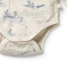 Load image into Gallery viewer, wilson + frenchy Sail Away Organic Bodysuit