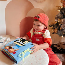 Load image into Gallery viewer, SmartyPals School Time Felt Busy Book