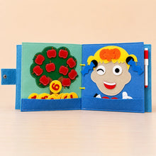 Load image into Gallery viewer, SmartyPals School Time Felt Busy Book
