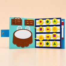 Load image into Gallery viewer, SmartyPals School Time Felt Busy Book