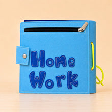 Load image into Gallery viewer, SmartyPals School Time Felt Busy Book