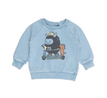 Load image into Gallery viewer, Huxbaby Scooter Monster Sweatshirt