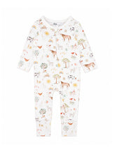 Load image into Gallery viewer, Bébé Scout Organic LS Zipsuit