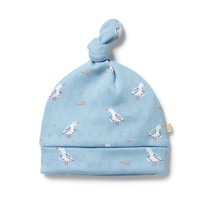 wilson + frenchy Organic Knot Hat | Sunny Seagulls