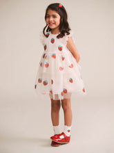 Load image into Gallery viewer, HUX | Sequin Strawberry Tulle Dress