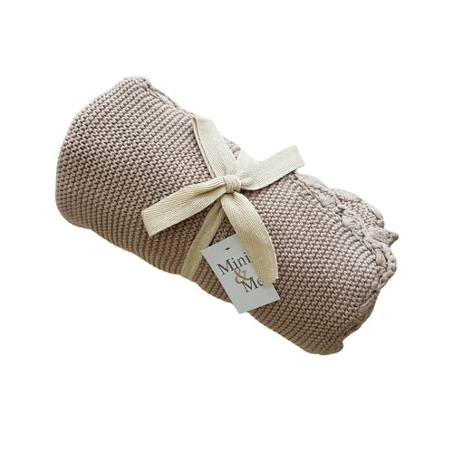 Cuddle Bug & Co Shell Baby Blanket | Seashell