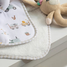 Load image into Gallery viewer, Sherpa Pram Blanket | Tractor Ride