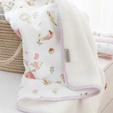 Load image into Gallery viewer, Sherpa Pram Blanket | Winter Wonderland