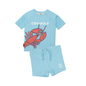 CRYWOLF Short Sleeve Rash Vest Set | Fresh Lobster