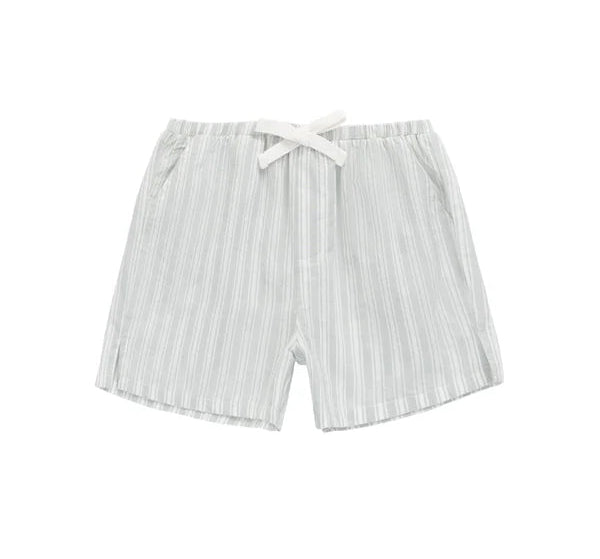 JAMIE KAY Organic Cotton Silas Short | Variegated Stripe Shoreline